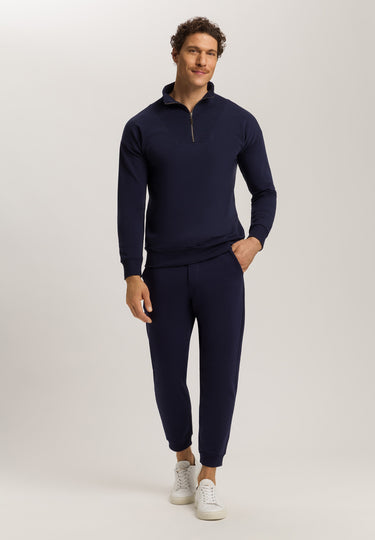 Natural Living Organic Cotton French Terry Sweatshirt | Deep Navy 75775-1610